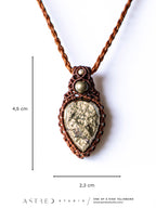 Collar Macrame Pirita Drusa