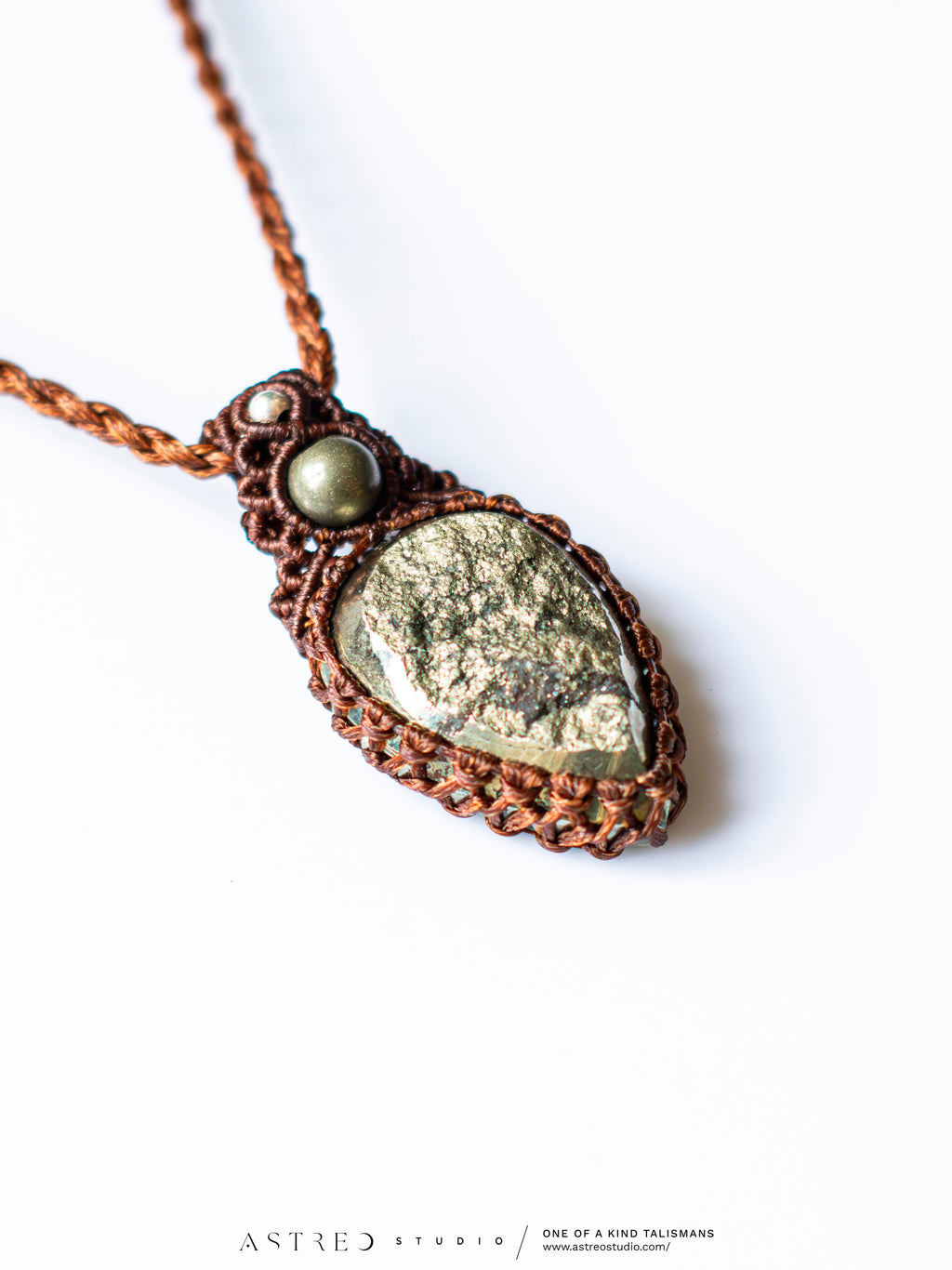 Collar Macrame Pirita Drusa