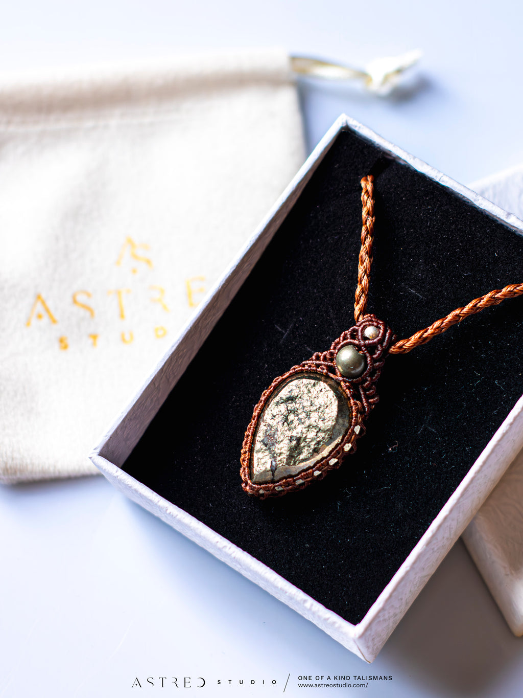 Collar Macrame Pirita Drusa