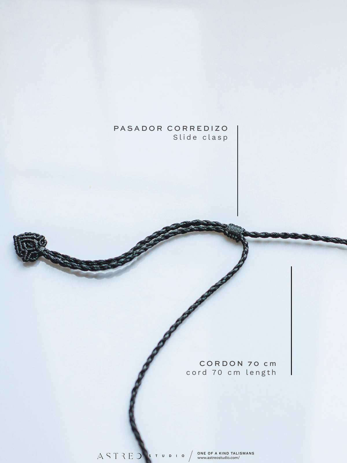 Amethist Macramé Ketting 