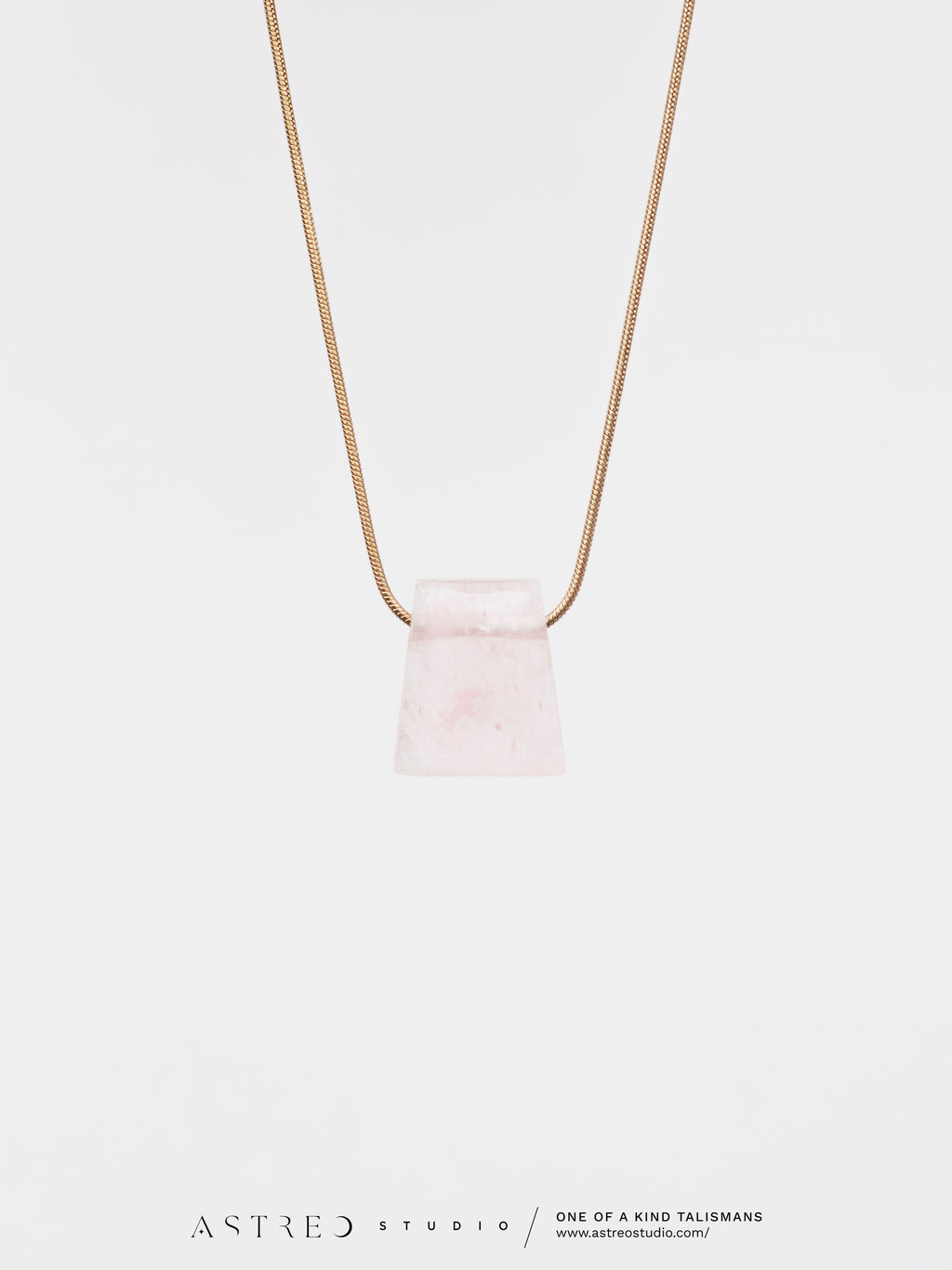 Ketting met chalcedoon 