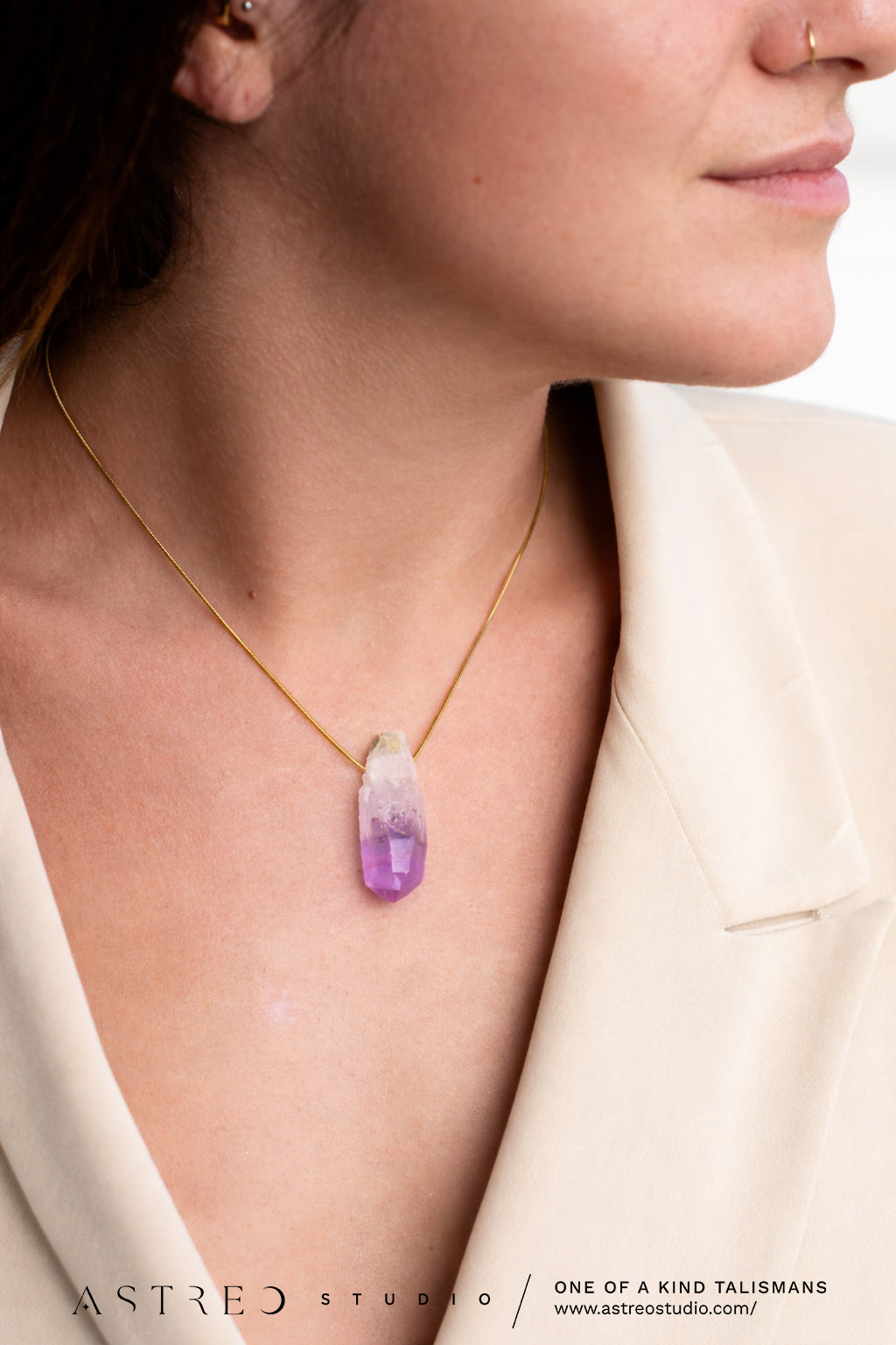 Collares Cadena con Amatista Veracruz