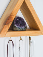 Estantería Altar Triangular para Minerales y Joyas: "Atlantis"