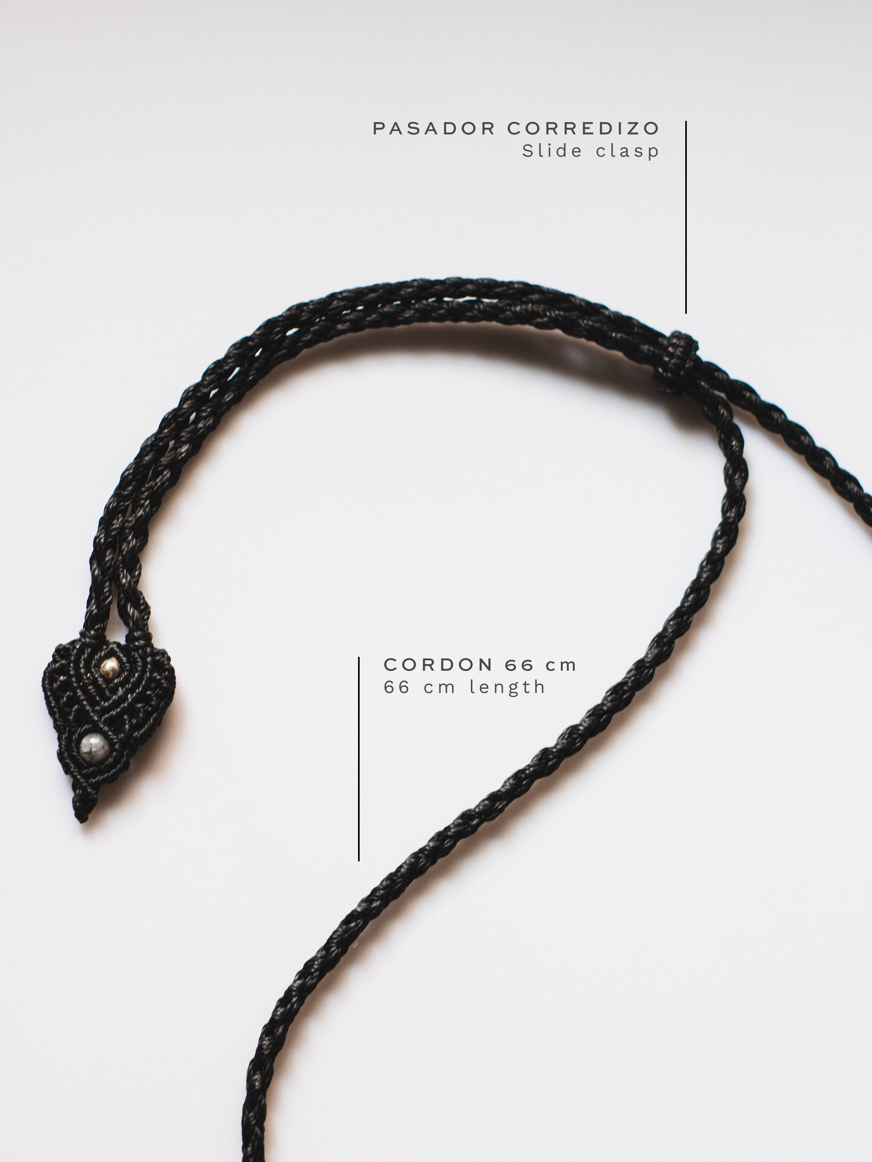 Smoky Quartz Macrame Necklace
