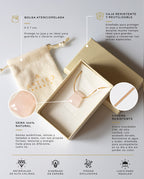 Ketting met chalcedoon 