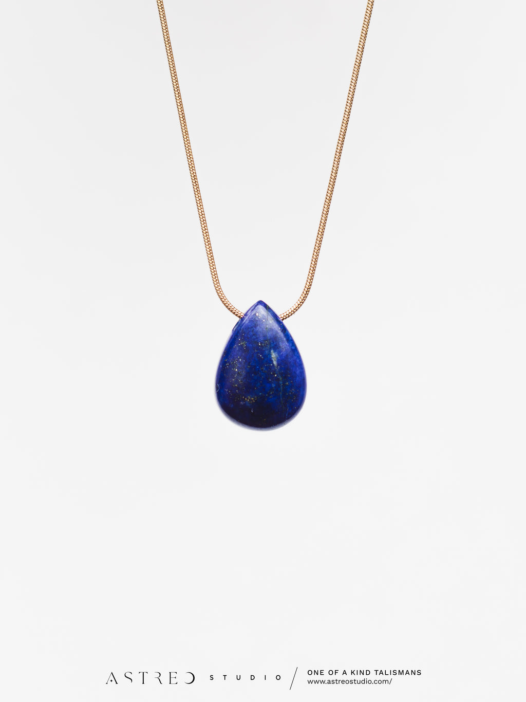 Collar Cadena con Lapislazuli