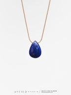Collar Cadena con Lapislazuli