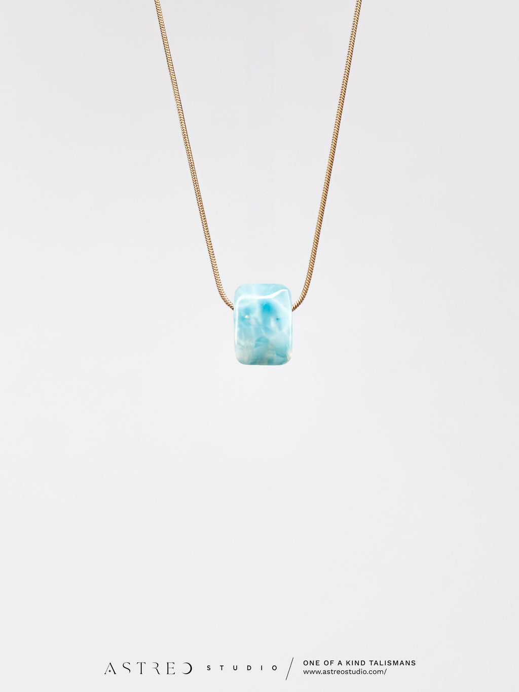 Larimar kettingen 
