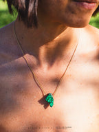 Ketting met chalcedoon 