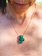 Ketting met chalcedoon 