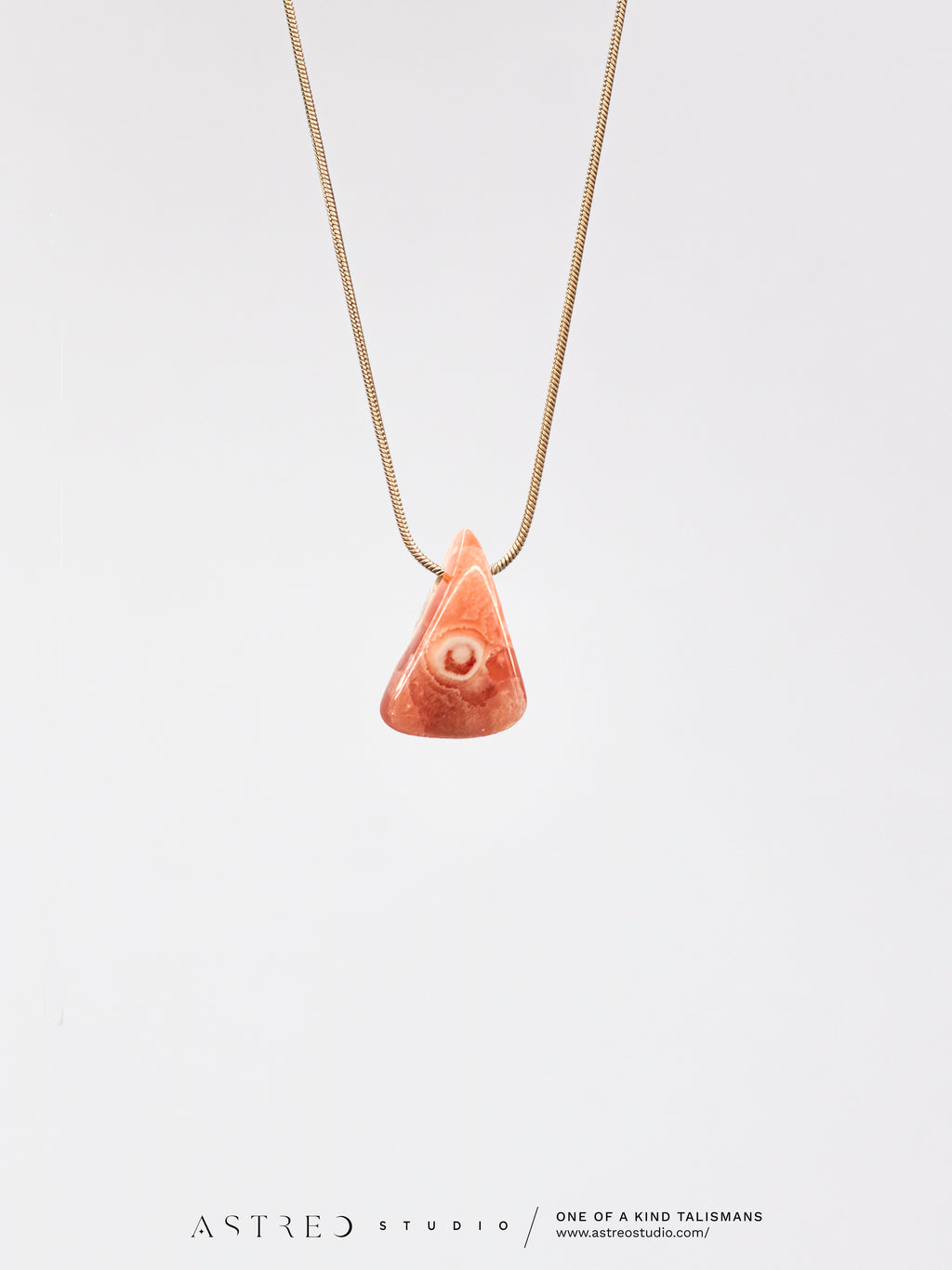 Ketting met chalcedoon 